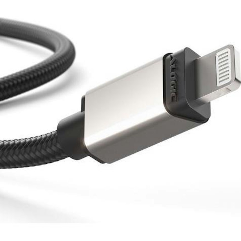 A large main feature product image of ALOGIC Ultra Fast Plus USB-A to Lightning USB 2.0 Cable - 1m