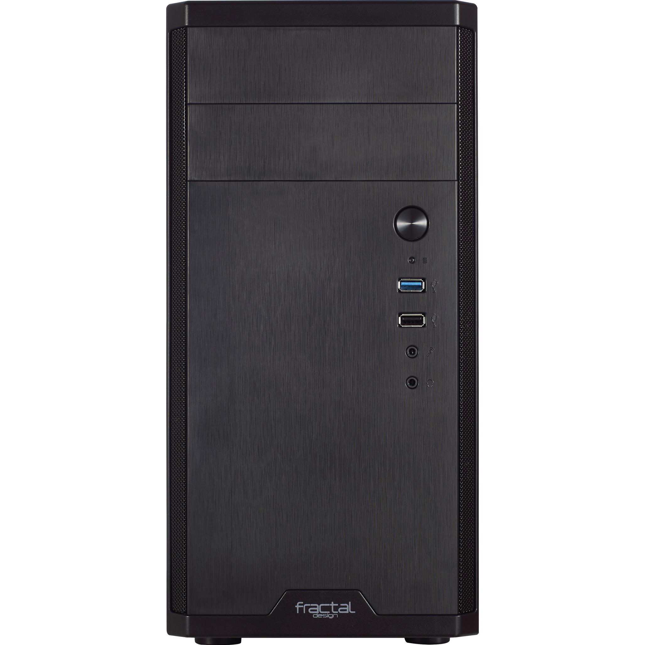 A large main feature product image of Fractal Design Core 1100 Micro Tower Case (Black)