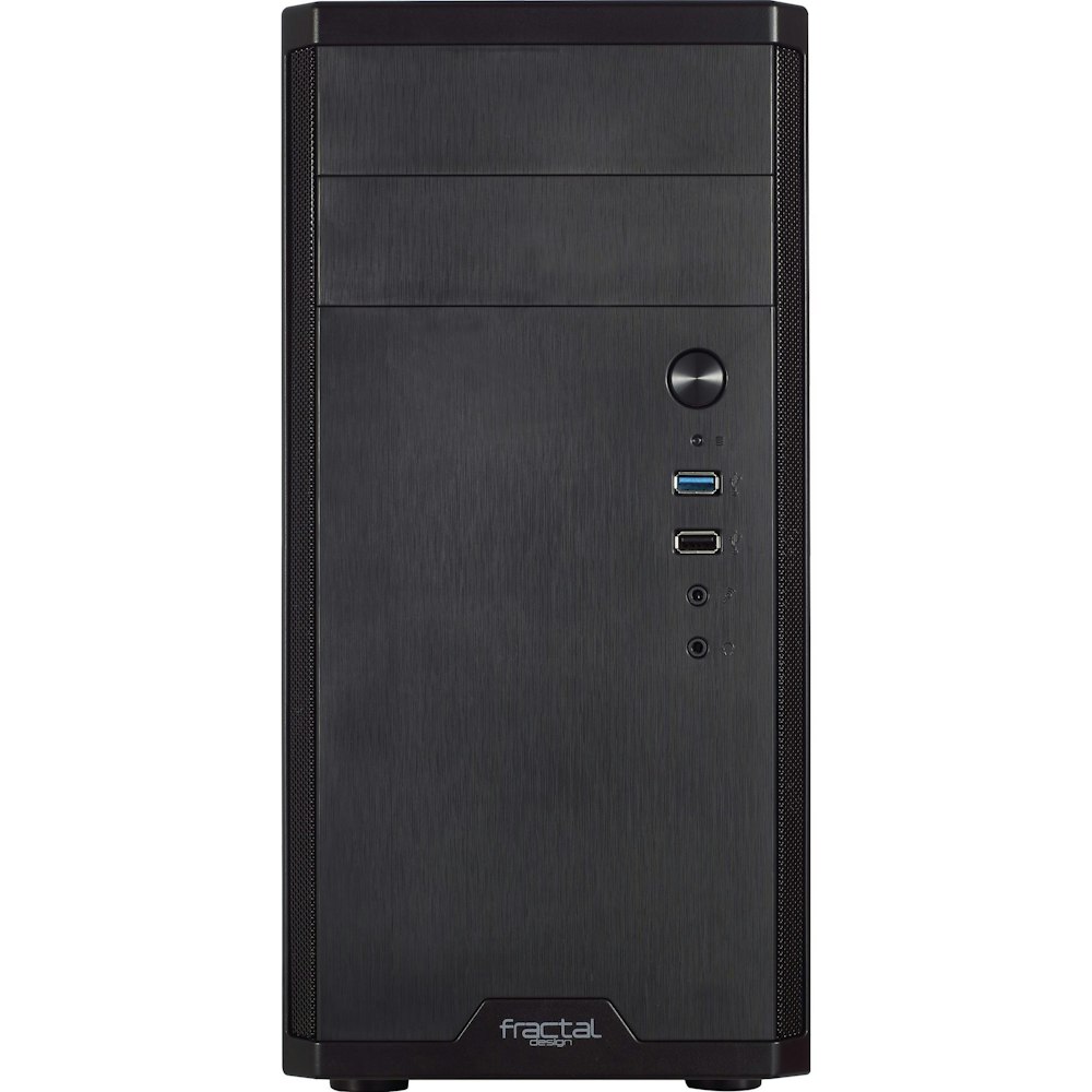 A large main feature product image of Fractal Design Core 1100 Micro Tower Case - Black
