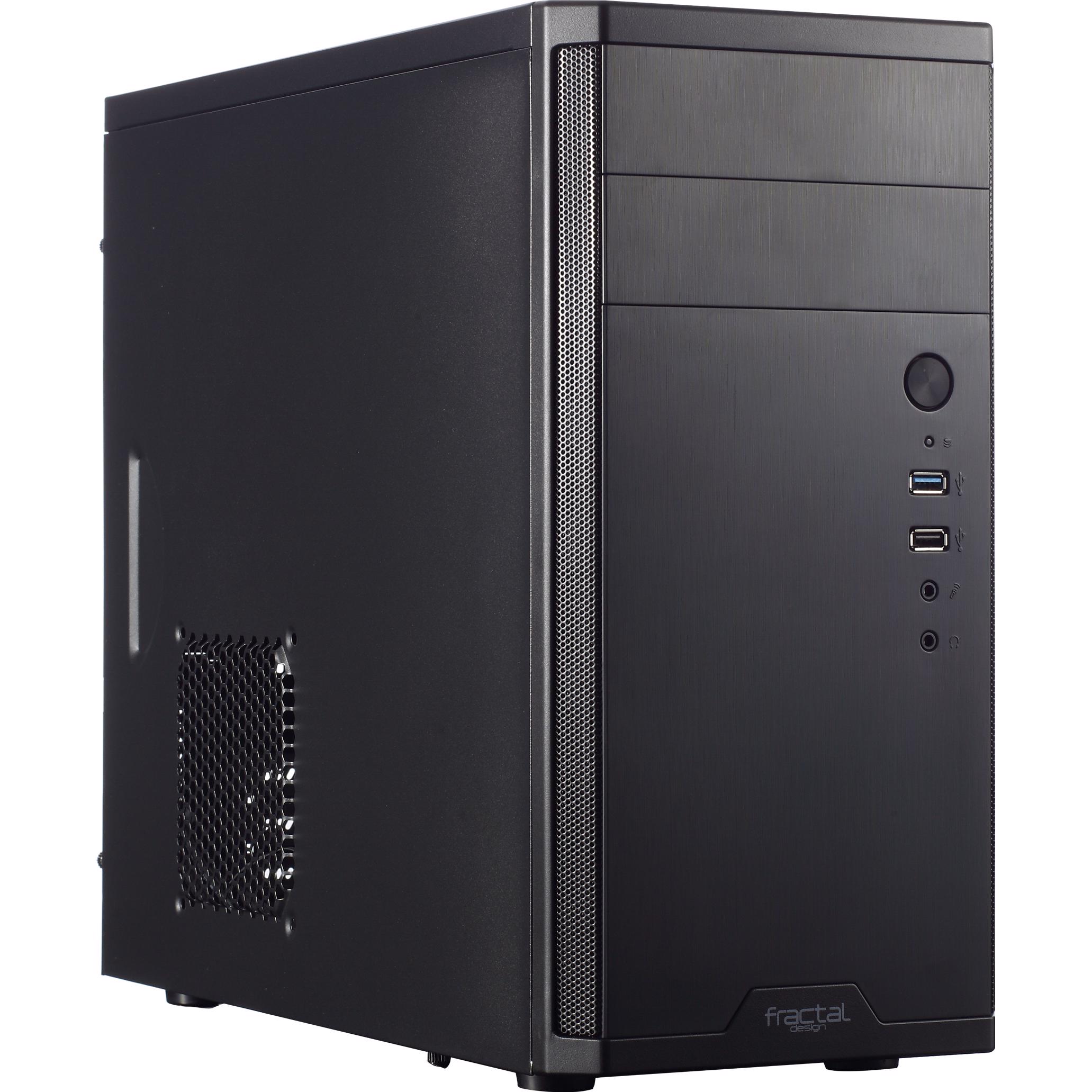 A large main feature product image of Fractal Design Core 1100 Micro Tower Case (Black)