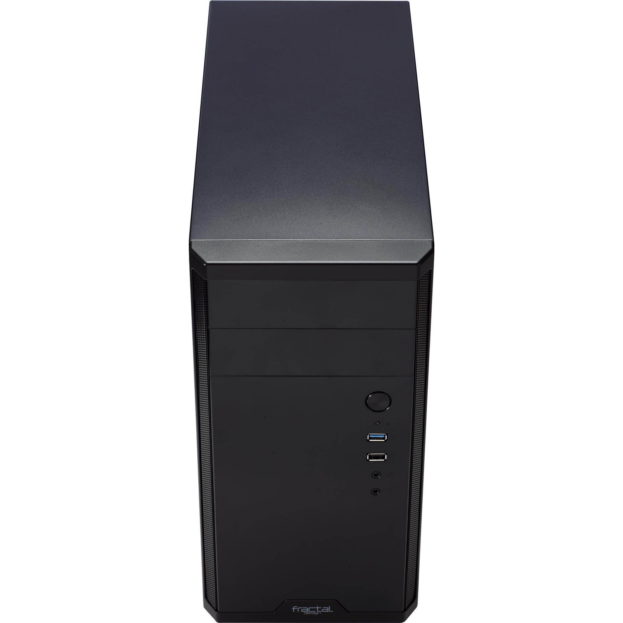 A large main feature product image of Fractal Design Core 1100 Micro Tower Case (Black)