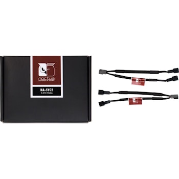 Product image of Noctua NA-SYC2 3 Pin Fan Y Cable 2-Pack - Click for product page of Noctua NA-SYC2 3 Pin Fan Y Cable 2-Pack