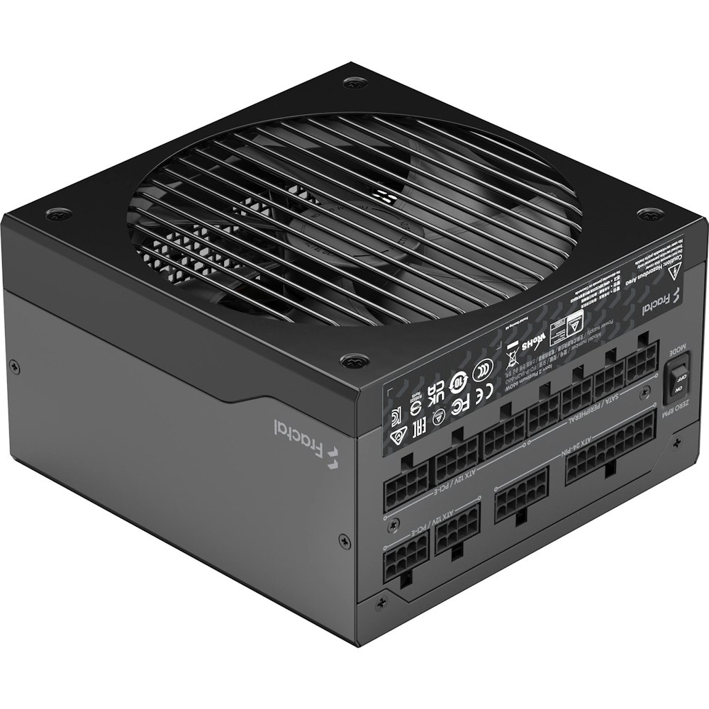 A large main feature product image of Fractal Design Ion+ 2 660W Platinum ATX Modular PSU
