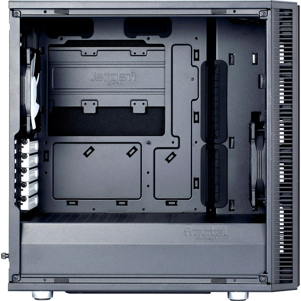A large main feature product image of Fractal Design Define Mini C Micro Tower Case - Black