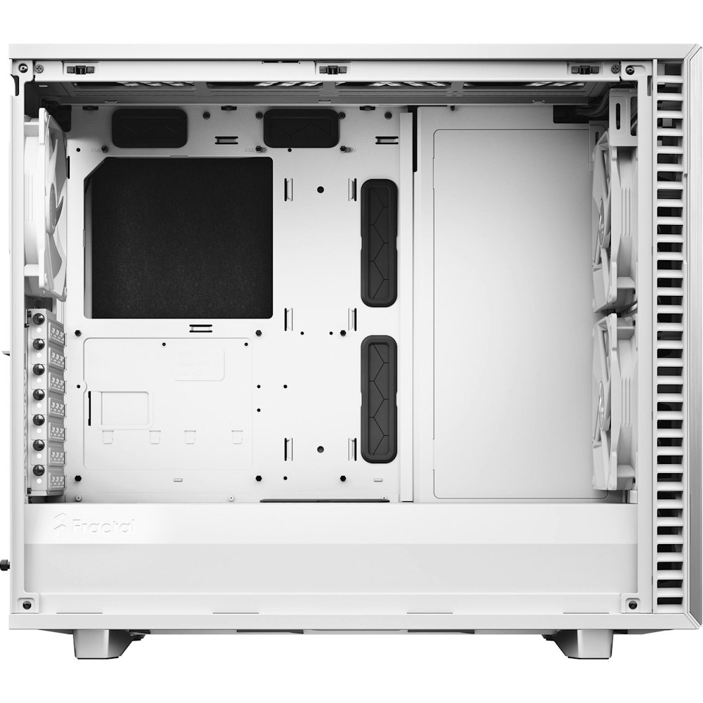 A large main feature product image of Fractal Design Define 7 Mid Tower Case - White