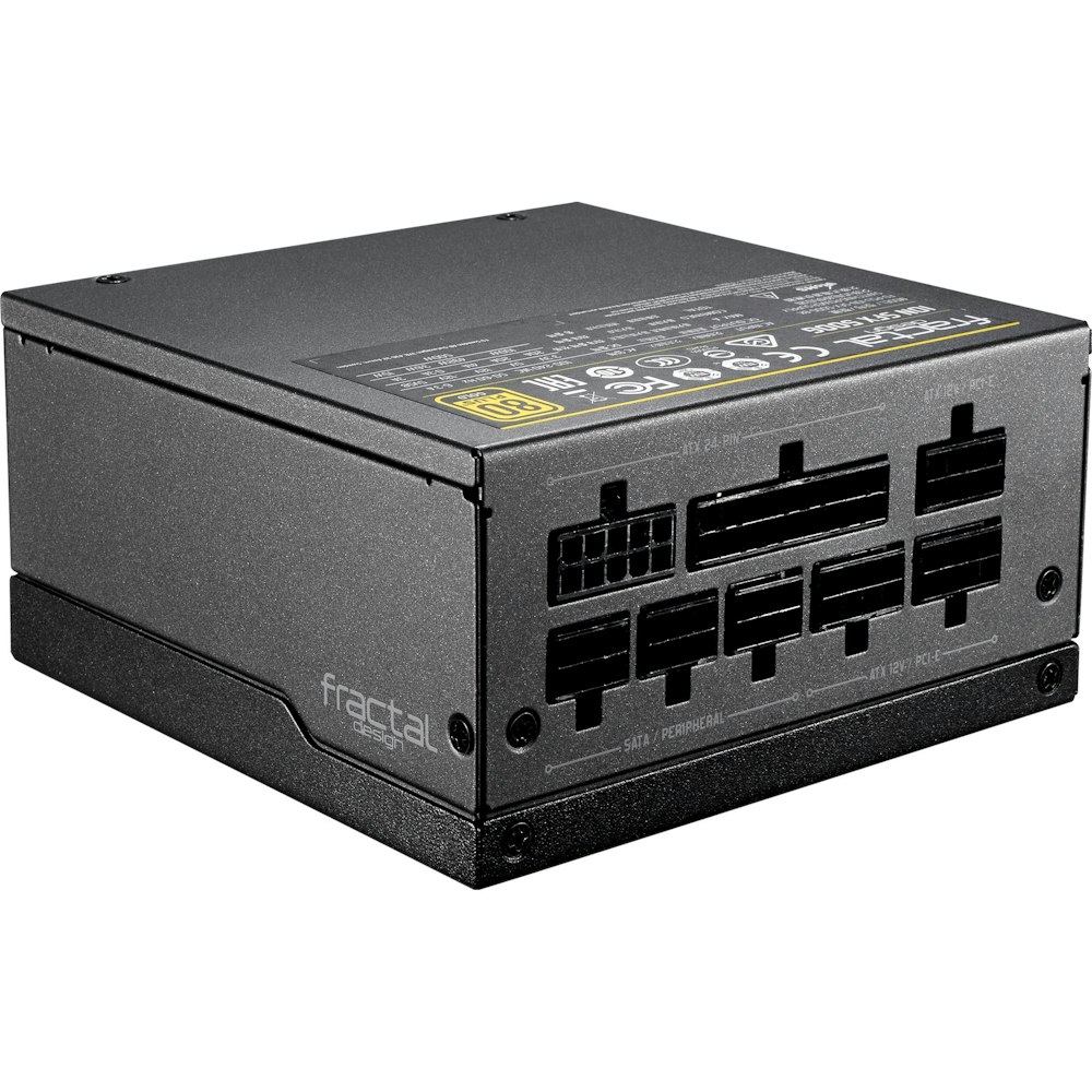 A large main feature product image of Fractal Design Ion 500W Gold SFX-L Modular PSU