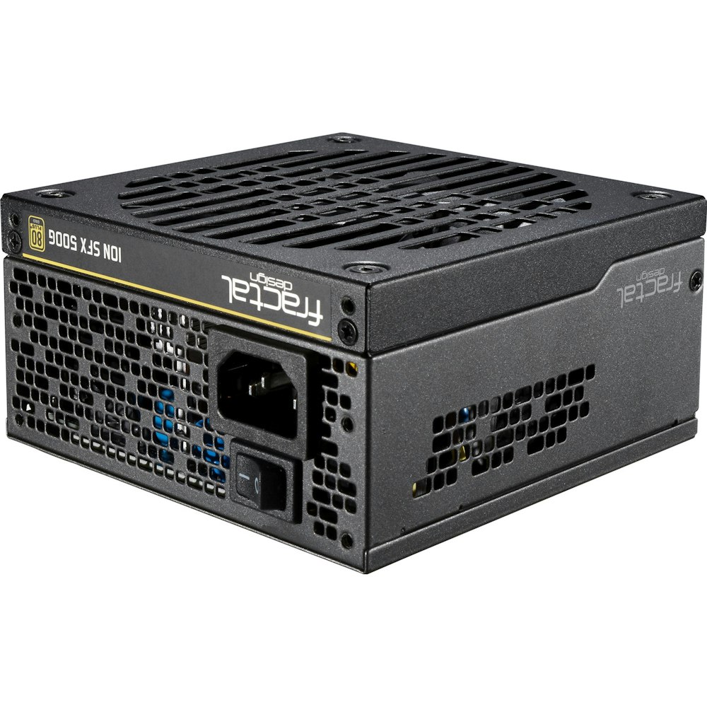 A large main feature product image of Fractal Design Ion 500W Gold SFX-L Modular PSU
