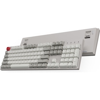 Product image of Keychron C2 Full Size Mechanical Keyboard - Retro Grey (Red Switch) - Click for product page of Keychron C2 Full Size Mechanical Keyboard - Retro Grey (Red Switch)