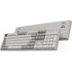 A small tile product image of Keychron C2 Full Size Mechanical Keyboard - Retro Grey (Red Switch)