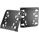 A small tile product image of Fractal Design Universal Multi-Bracket Type A 2-Pack (Black)