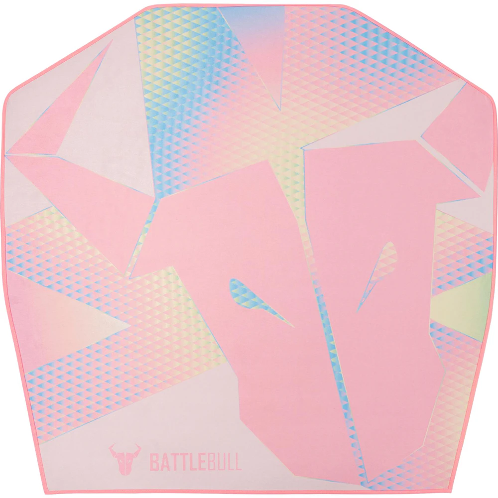 BattleBull Zoned Floor Chair Mat - Diamond Light