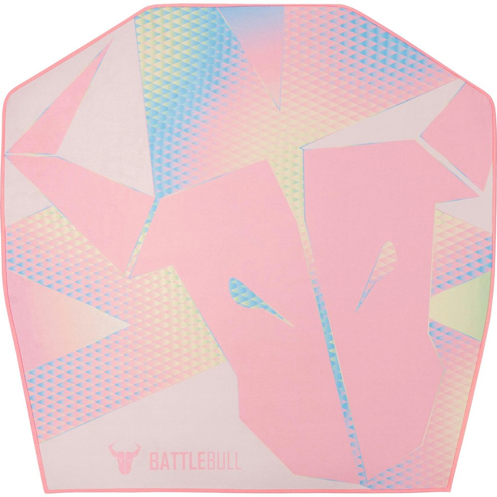 A large main feature product image of BattleBull Zoned Floor Chair Mat - Diamond Light