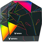 A small tile product image of BattleBull Zoned Mini Floor Chair Mat - Multi/Black
