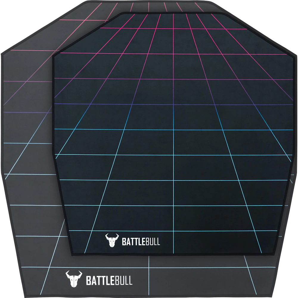 BattleBull Zoned Mini Floor Chair Mat - Grid