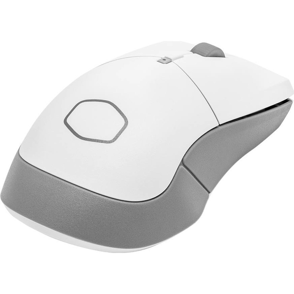 A large main feature product image of Cooler Master MM311 Wireless Mouse White