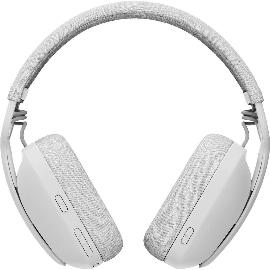 Logitech Zone Vibe 100 Wireless Bluetooth Headset Off White