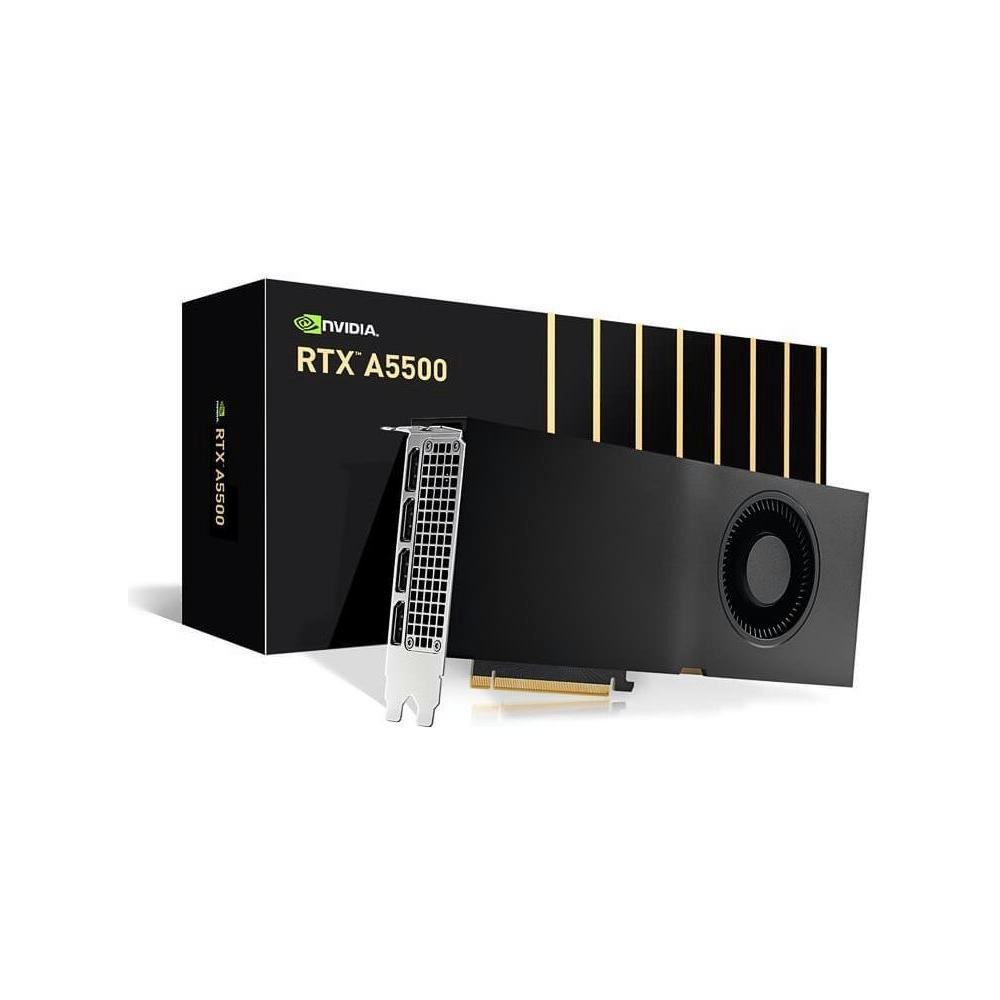 A large main feature product image of NVIDIA RTX A5500 24GB GDDR6