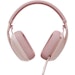 A product image of Logitech Zone Vibe 100 Wireless Bluetooth Headset - Rose