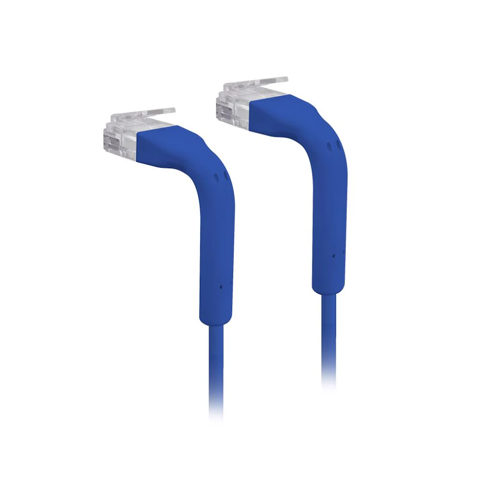Ubiquiti UniFi Ultra-Thin Cat6 Patch Cable - 0.1m (Blue)