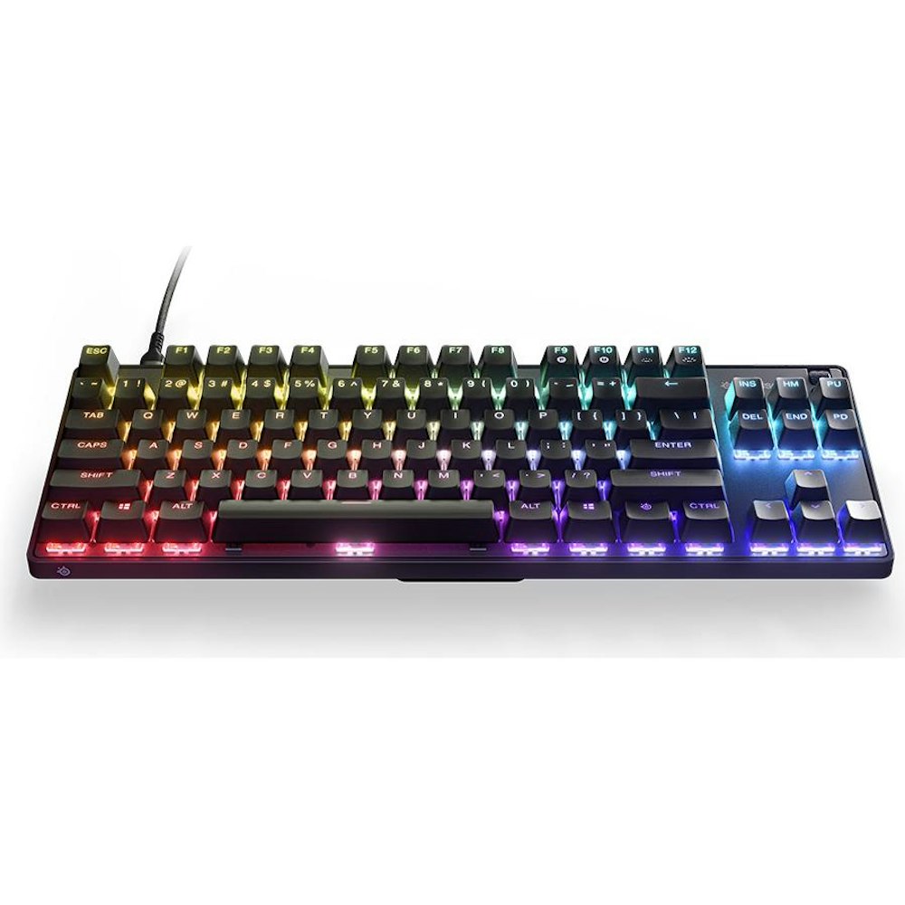A large main feature product image of SteelSeries Apex 9 TKL - Gaming Keyboard (OptiPoint Switch)