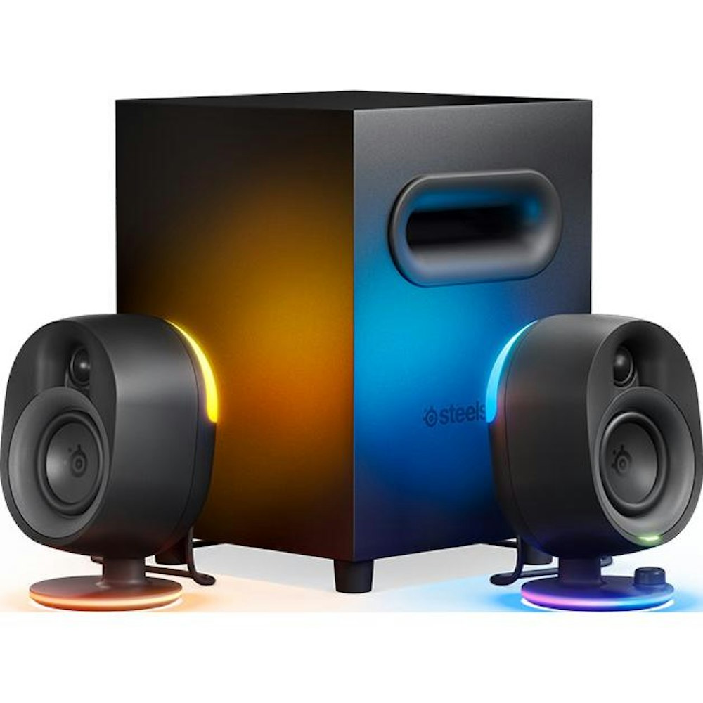 Steelseries Arena 7 Illuminated Two-Way Gaming Speakers | Ple Computers