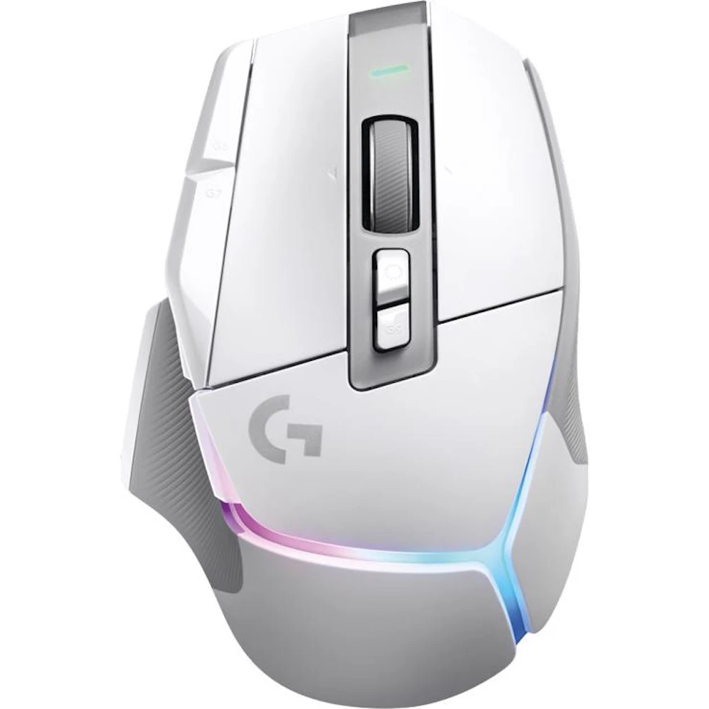 Logitech G502 X PLUS LIGHTSPEED Wireless Gaming Mouse with LIGHTSYNC RGB (White)