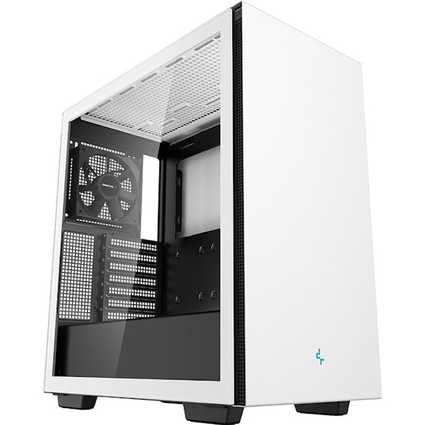 DeepCool CH510 Mid Tower Case White PLE Computers