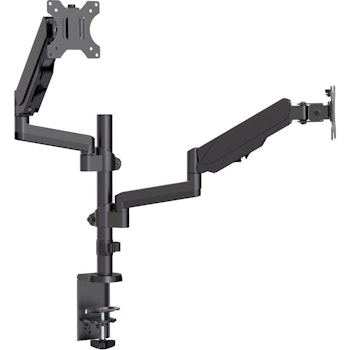 Product image of Brateck Interactive Counterbalanced Dual LCD Desk Mount - 17"-32" - Click for product page of Brateck Interactive Counterbalanced Dual LCD Desk Mount - 17"-32"