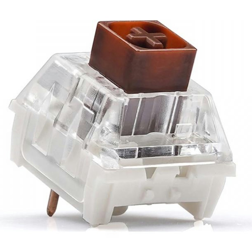 A large main feature product image of Keychron Kailh Box Brown - 45g Tactile Switch Set (35pcs)