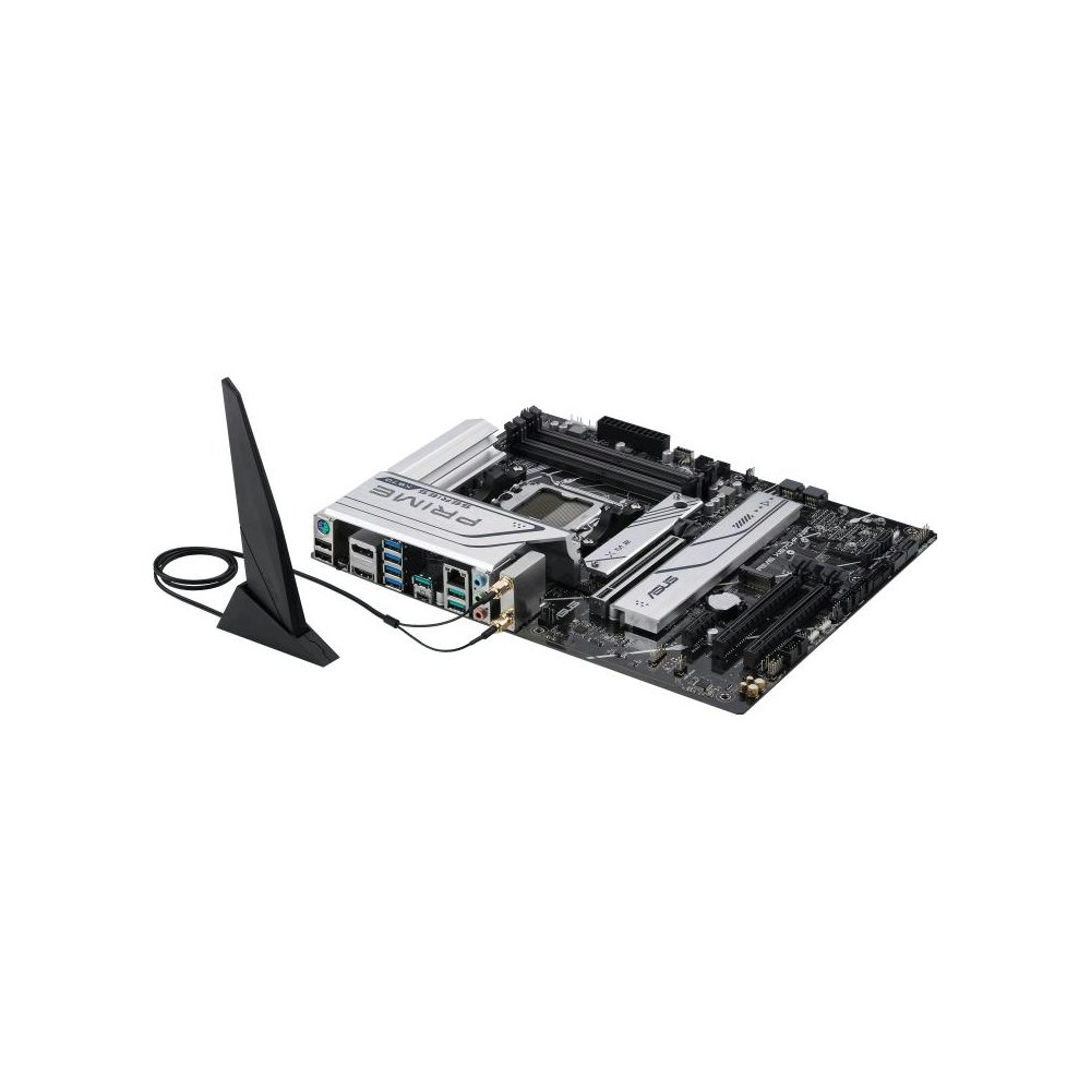 A large main feature product image of ASUS PRIME X670-P WiFi AM5 ATX Desktop Motherboard