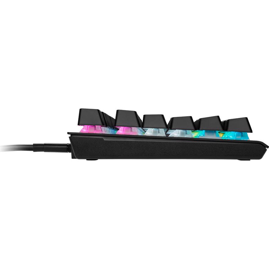 Corsair K60 PRO TKL RGB Optical-Mechanical Keyboard (OPX Switch, Black ...