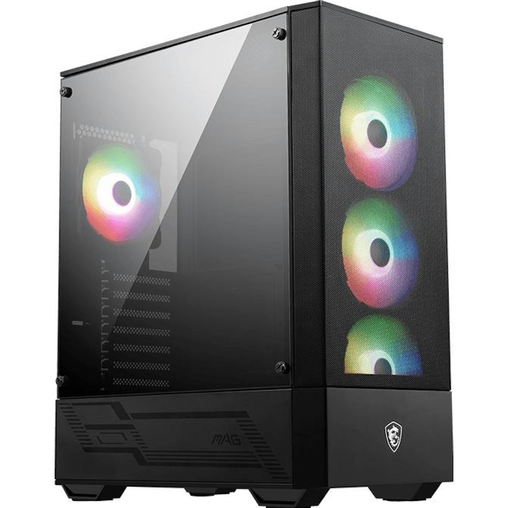 A large main feature product image of MSI MAG Forge 112R Mid Tower Case - Black