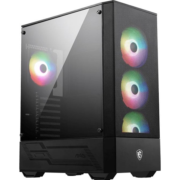 MSI MAG 112R Mid Tower Case Black PLE Computers