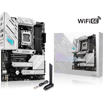 Product image of ASUS ROG Strix B650-A Gaming WiFi AM5 ATX Desktop Motherboard - Click for product page of ASUS ROG Strix B650-A Gaming WiFi AM5 ATX Desktop Motherboard
