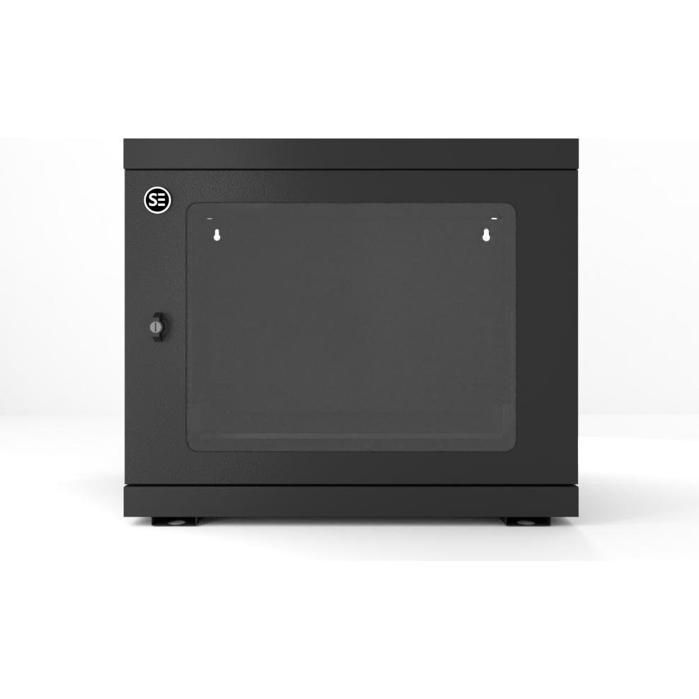A large main feature product image of Serveredge 9RU Assembled Wall Mounted Cabinet (600W x 600D x 495H)