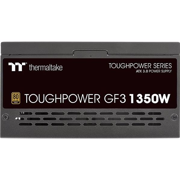 A large main feature product image of Thermaltake Toughpower GF3 - 1350W Gold PCIe 5.0 ATX Modular PSU