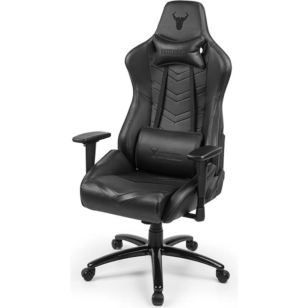 BattleBull Diversion Gaming Chair - Black/Black
