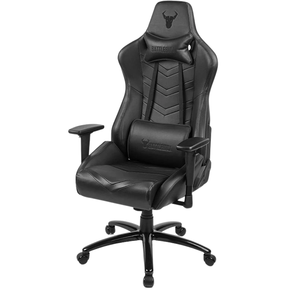 A large main feature product image of BattleBull Diversion Gaming Chair - Black/Black