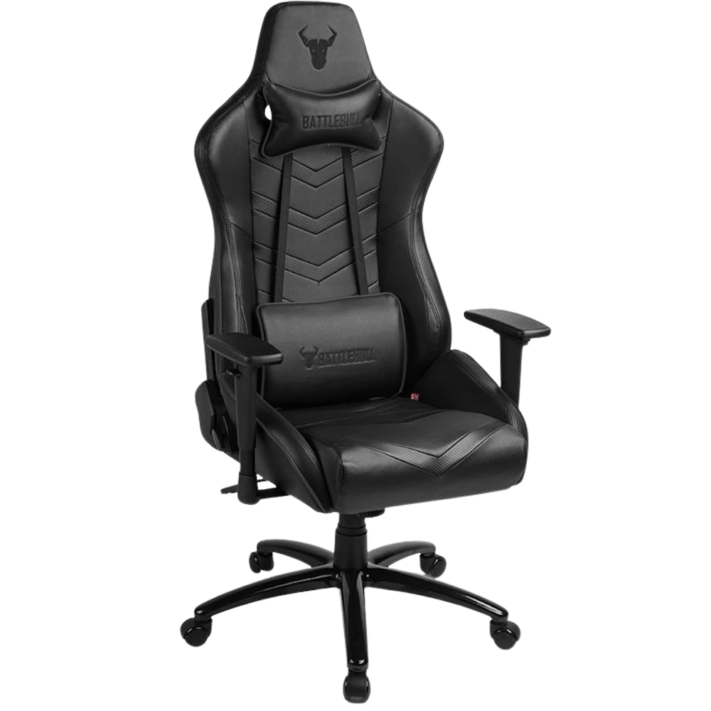 A large main feature product image of BattleBull Diversion Gaming Chair - Black/Black
