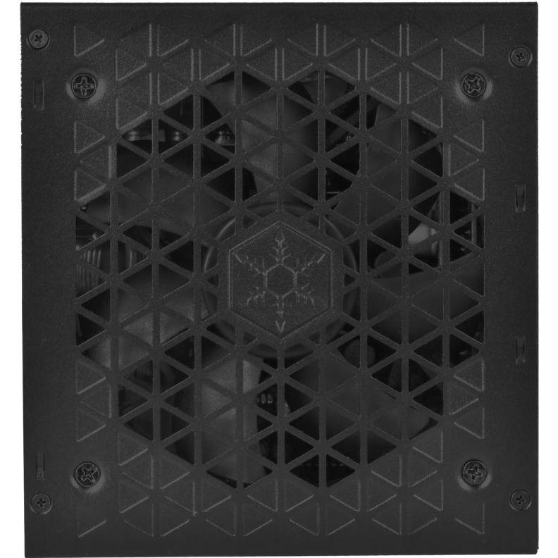 A large main feature product image of SilverStone Decathlon 750W Gold ATX Modular PSU