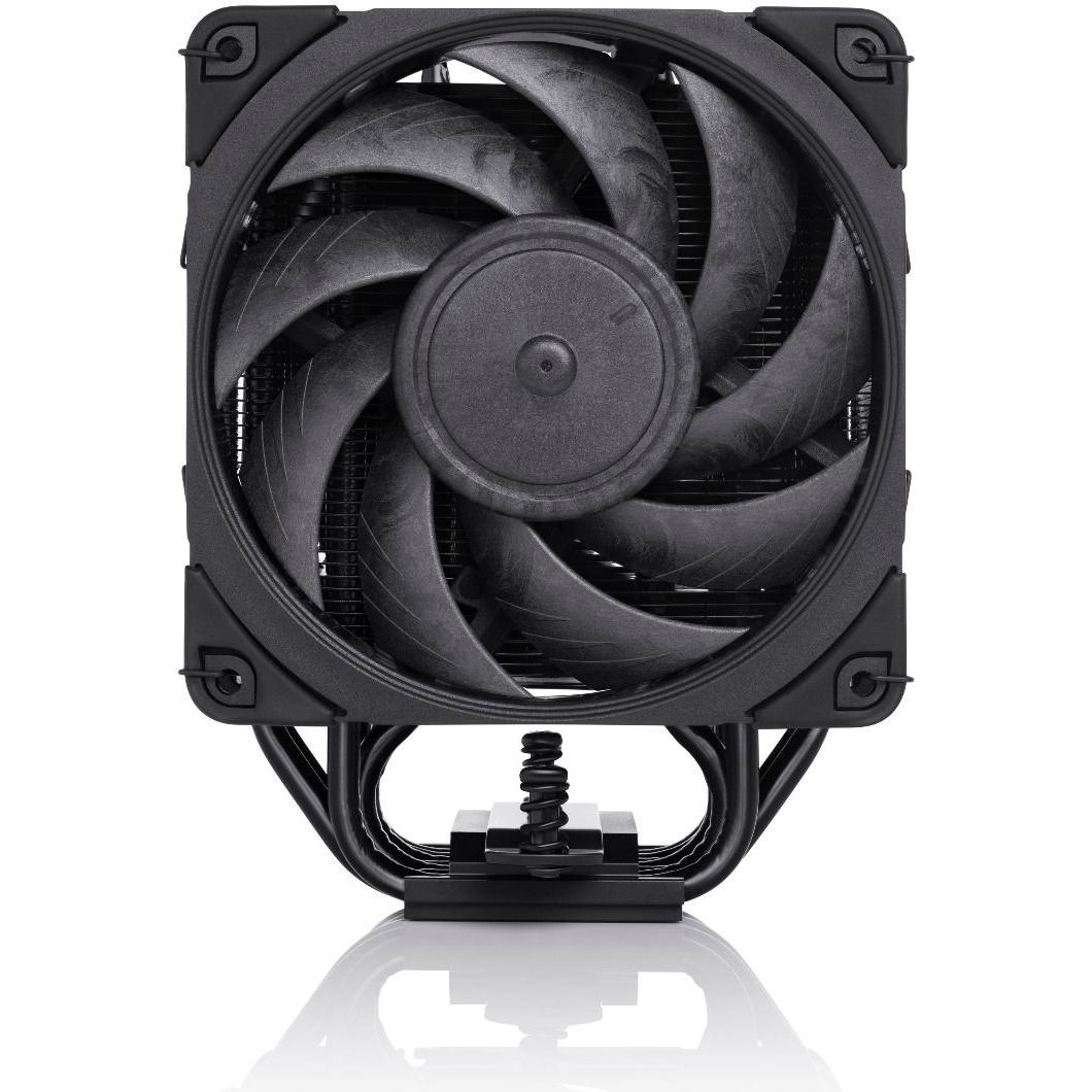 A large main feature product image of Noctua NH-U12A Chromax Black - Multi-Socket PWM CPU Cooler