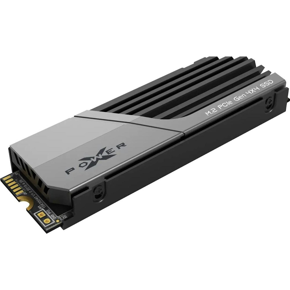 Silicon Power XS70 w/Heatsink PCIe Gen4 NVMe M.2 SSD - | Computers