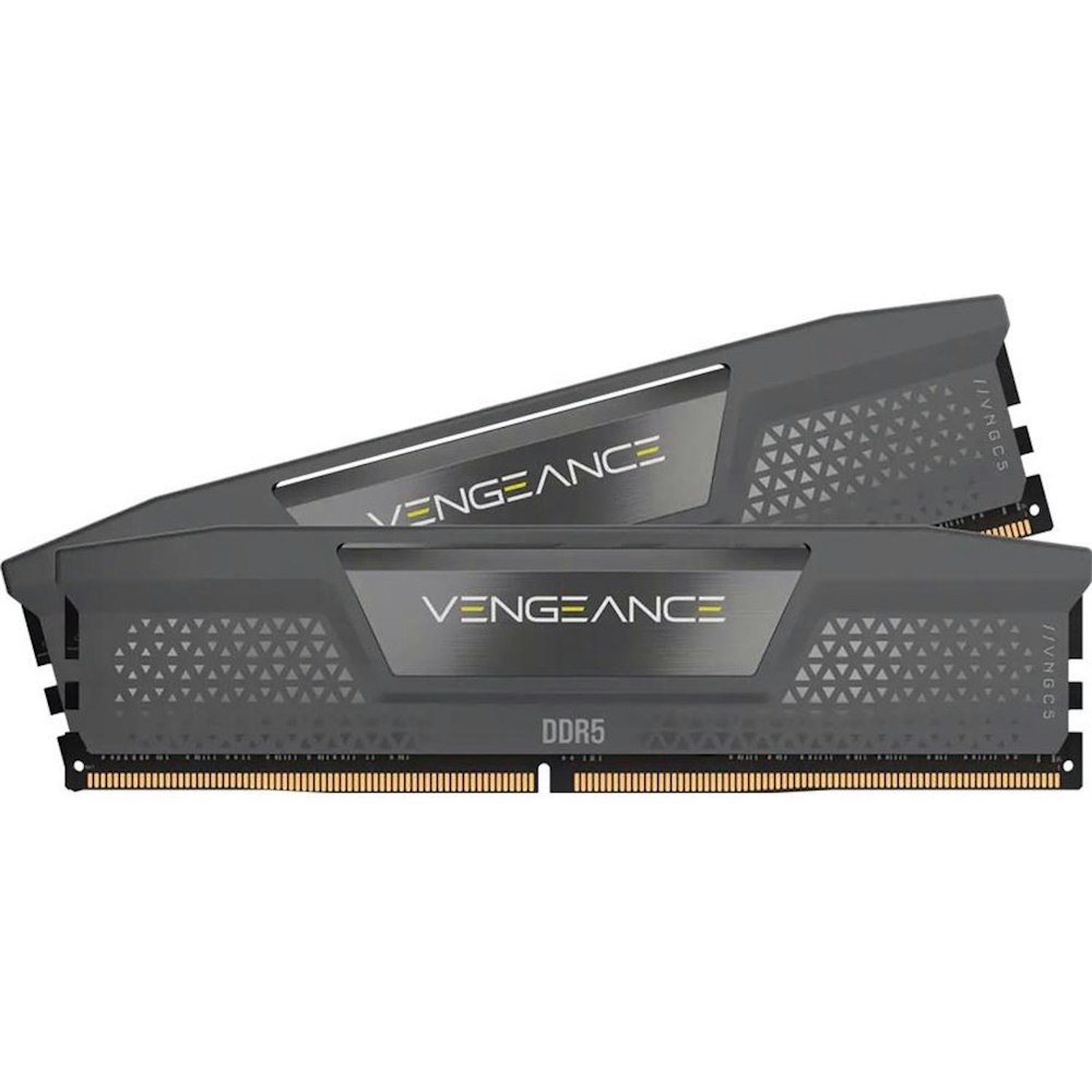 A large main feature product image of Corsair 64GB Kit (2x32GB) DDR5 Vengeance AMD EXPO C40 5600MT/s - Cool Grey