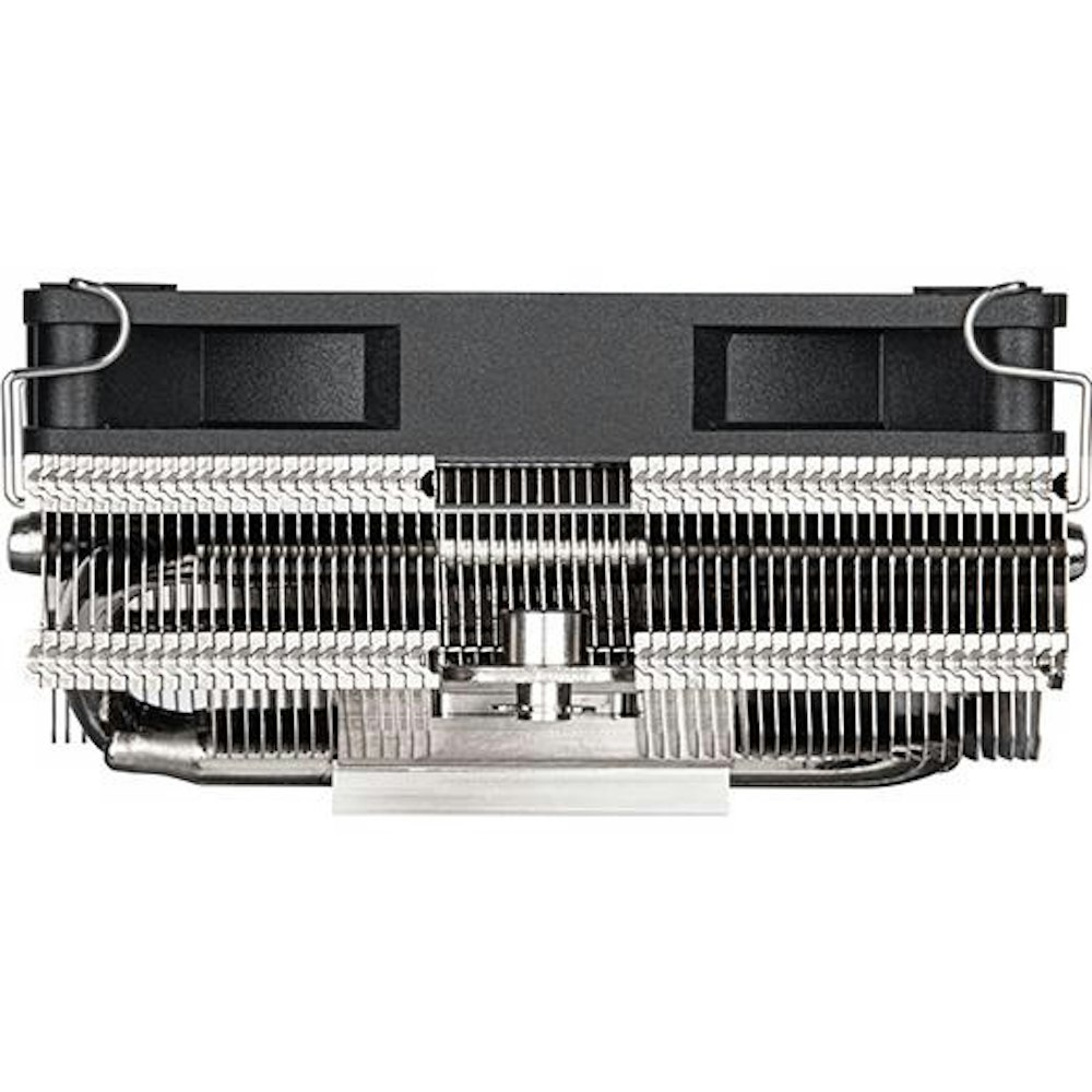 A large main feature product image of SilverStone Hydrogon H90 ARGB CPU Cooler