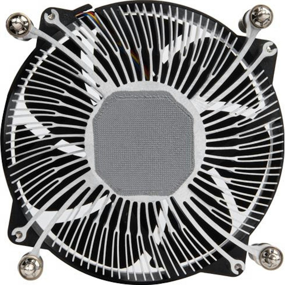 A large main feature product image of SilverStone SST-NT09-1700 LGA1700 Low Profile CPU Cooler