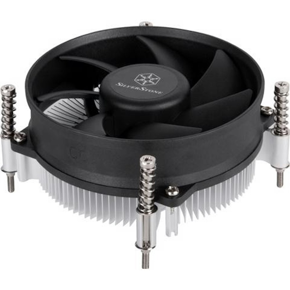 A large main feature product image of SilverStone SST-NT09-1700 LGA1700 Low Profile CPU Cooler