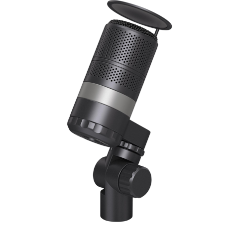 TC Helicon GoXLR MIC Dynamic Broadcast Microphone with Integrated Pop Filter - Black