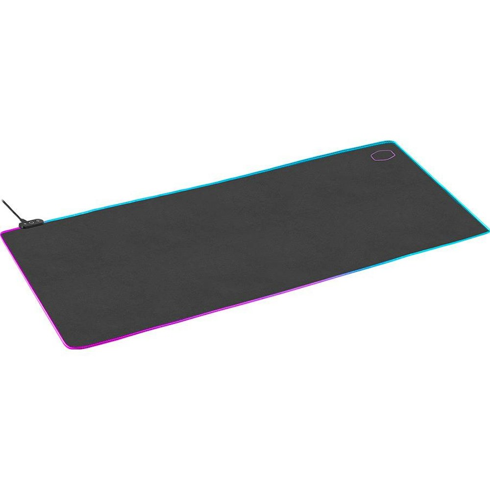 A large main feature product image of Cooler Master MP751 RGB Extra Large Mousemat