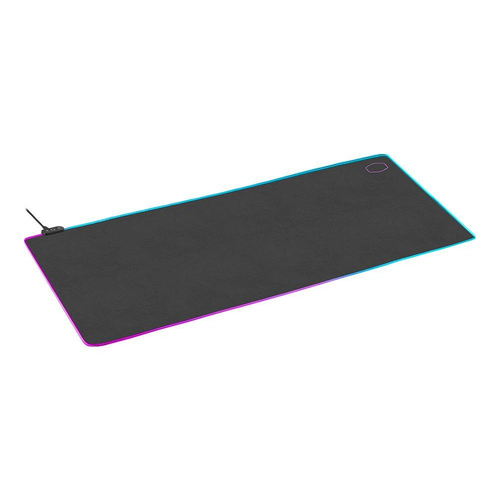 A large main feature product image of Cooler Master MP751 RGB Extra Large Mousemat