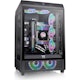 A small tile product image of Thermaltake The Tower 500 - Mid Tower Case (Black)